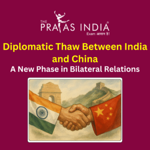 Diplomatic Thaw Between India and China