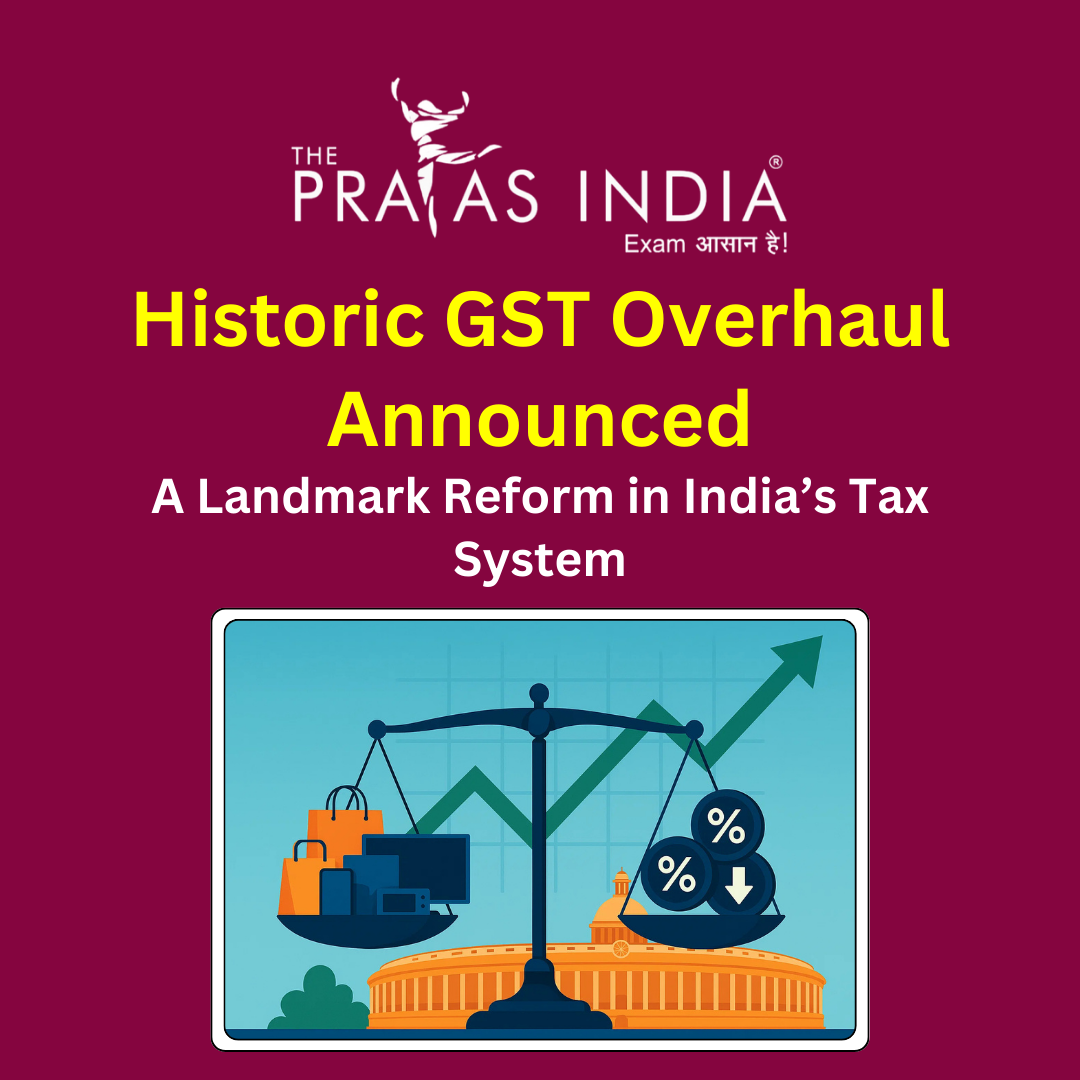 Historic GST Overhaul Announced