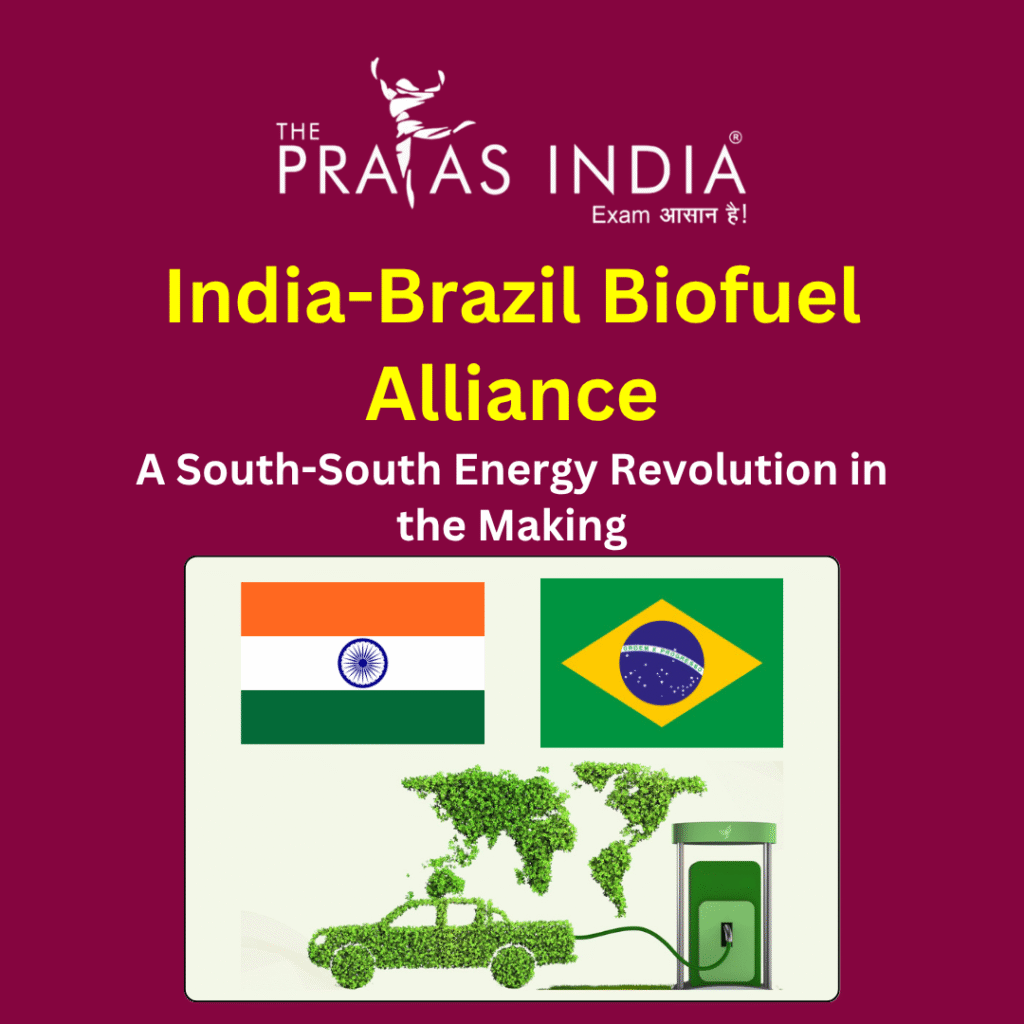 India-Brazil Biofuel Alliance