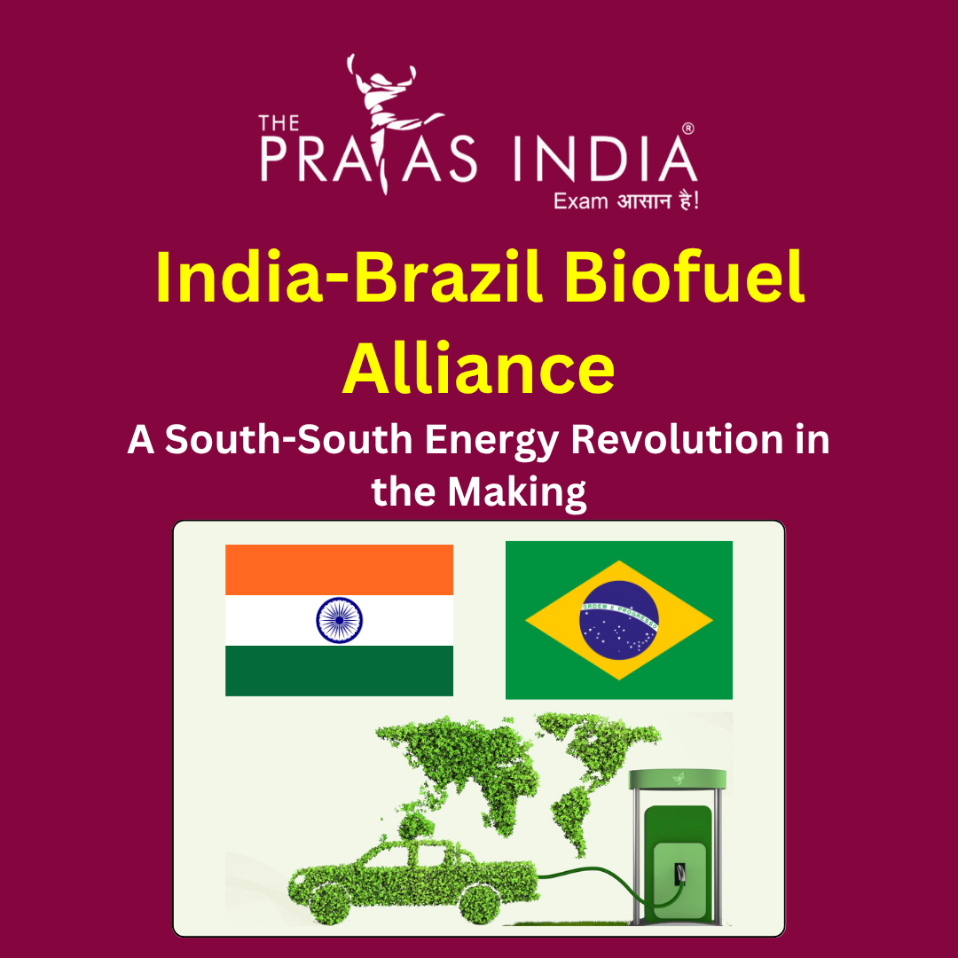 India-Brazil Biofuel Alliance