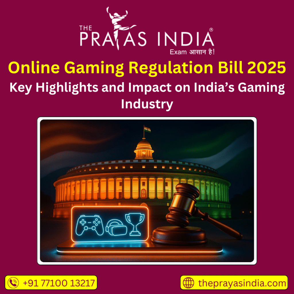 Online Gaming Regulation Bill 2025