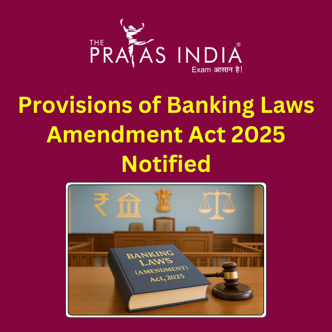 Provisions of Banking Laws Amendment Act 2025 Notified