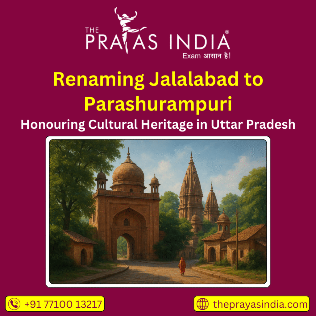 Renaming Jalalabad to Parashurampuri