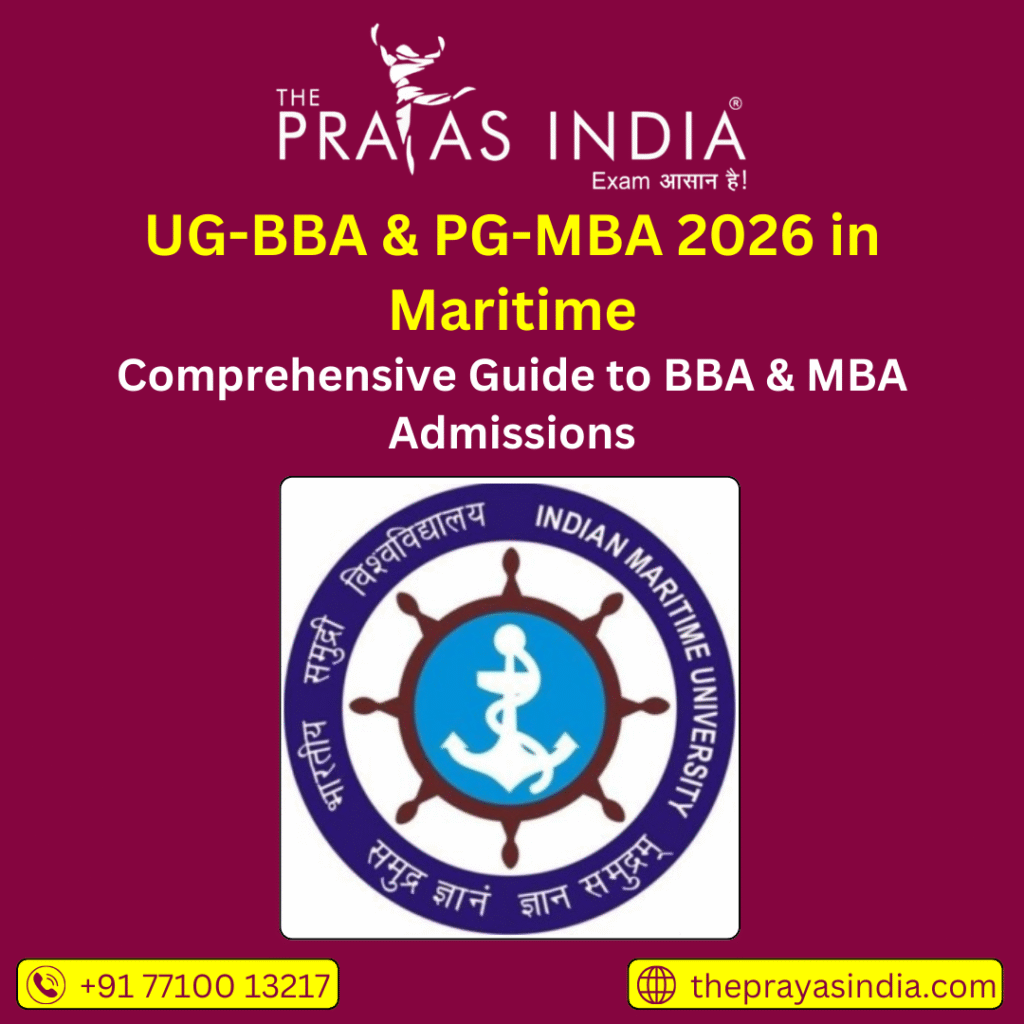 UG-BBA & PG-MBA 2026 in Maritime
