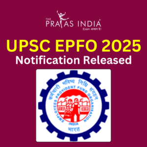 UPSC EPFO 2025 Notification Released