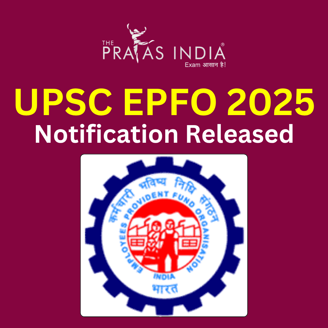 UPSC EPFO 2025 Notification Released