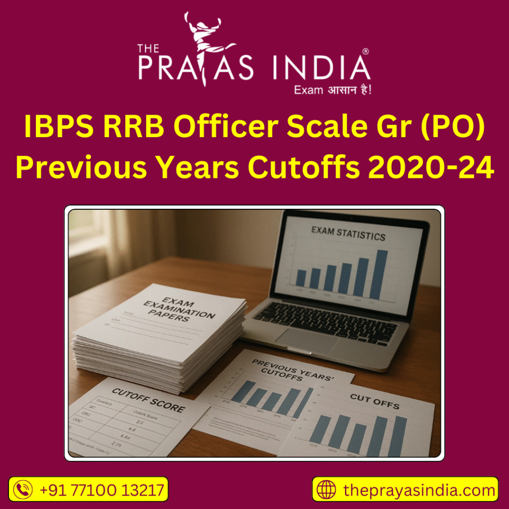IBPS RRB Officer Scale Gr (PO) Previous Years Cutoffs 2020-24