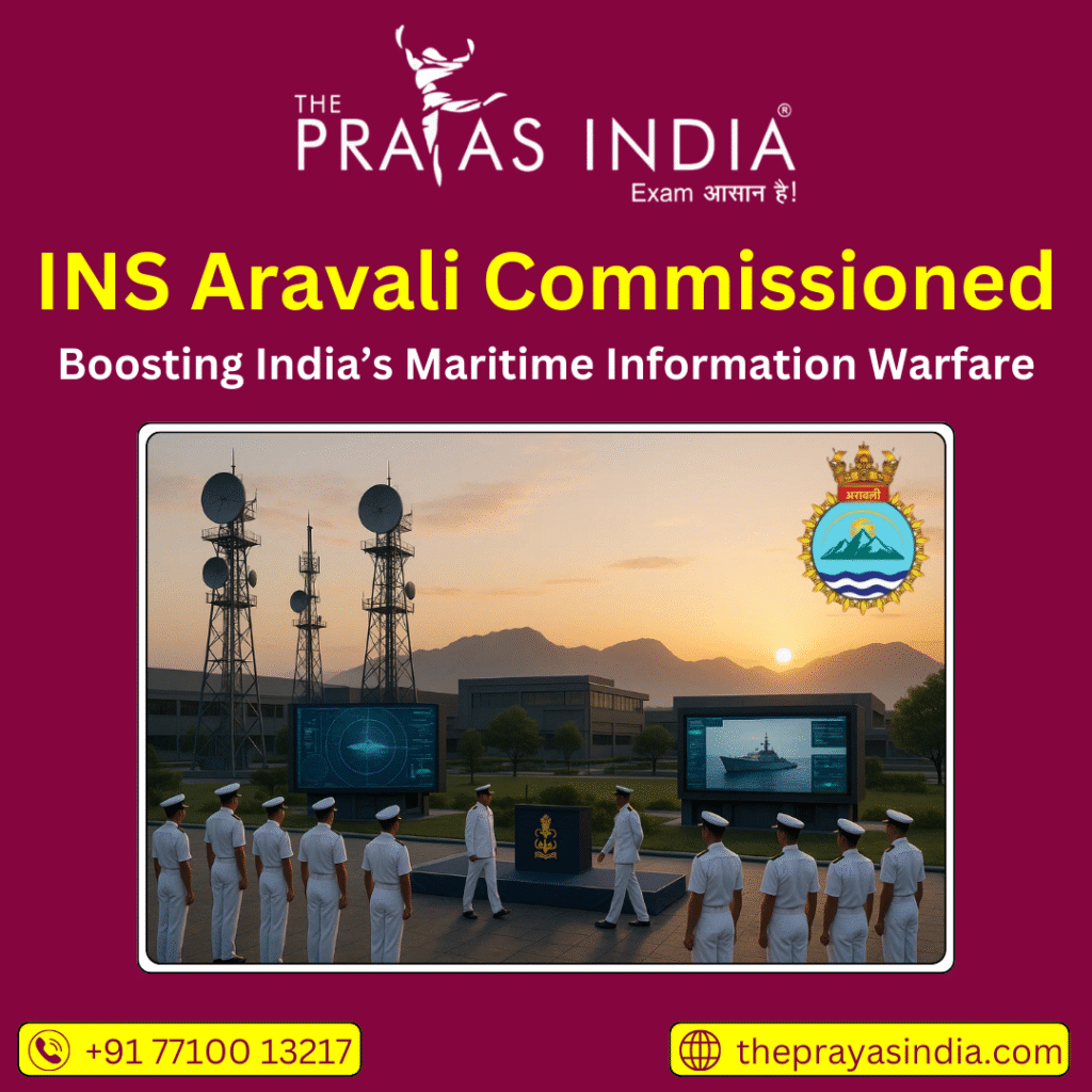 INS Aravali Commissioned