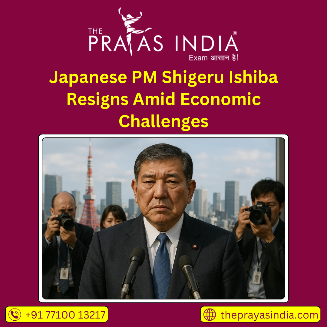 Japanese PM Shigeru Ishiba Resigns Amid Economic Challenges