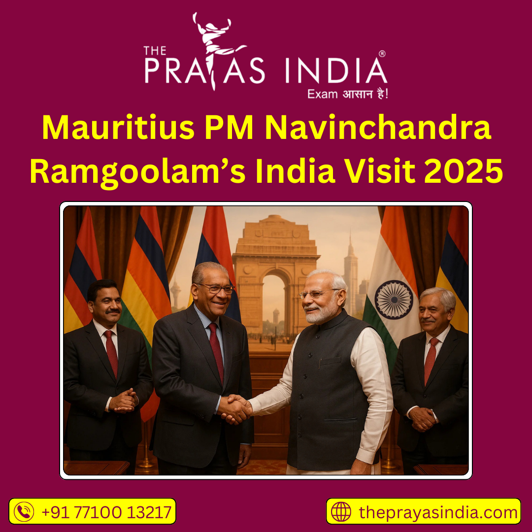 Mauritius PM Navinchandra Ramgoolam’s India Visit 2025