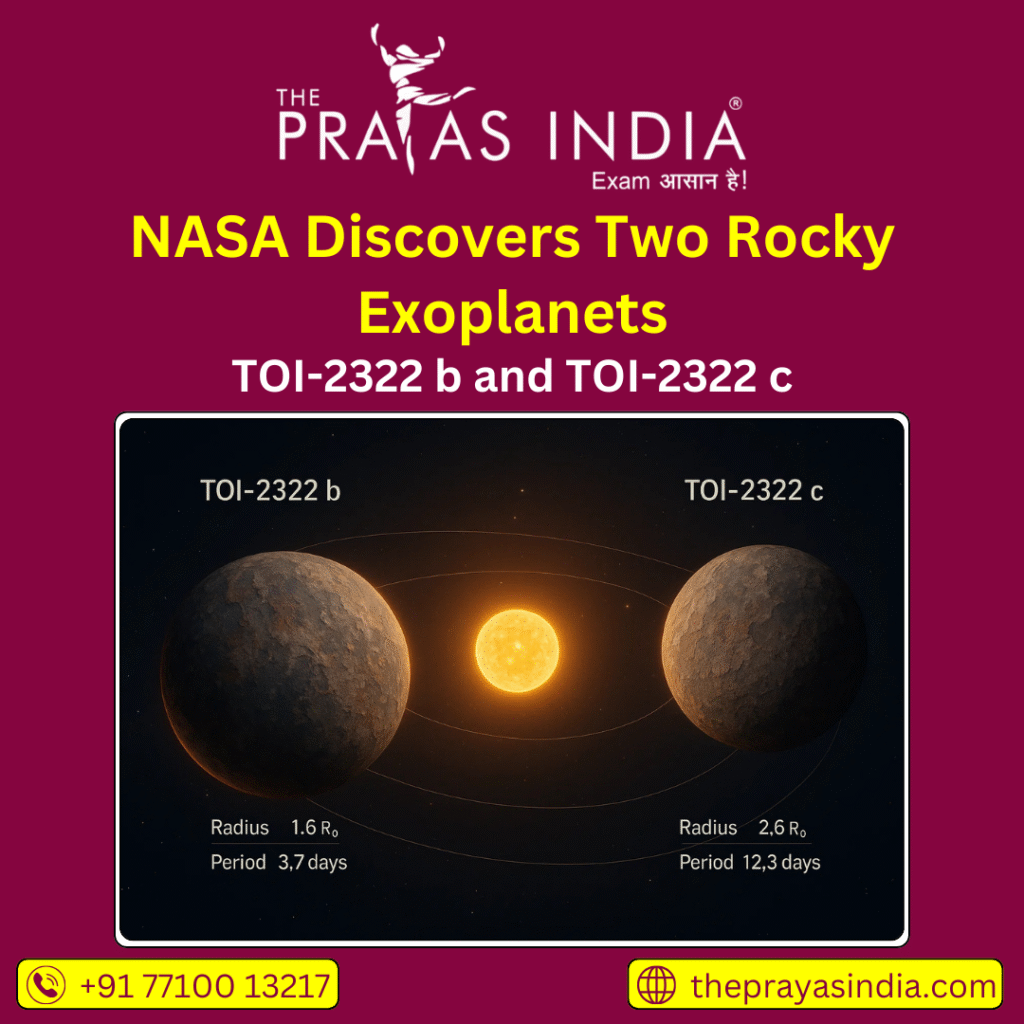 NASA Discovers Two Rocky Exoplanets