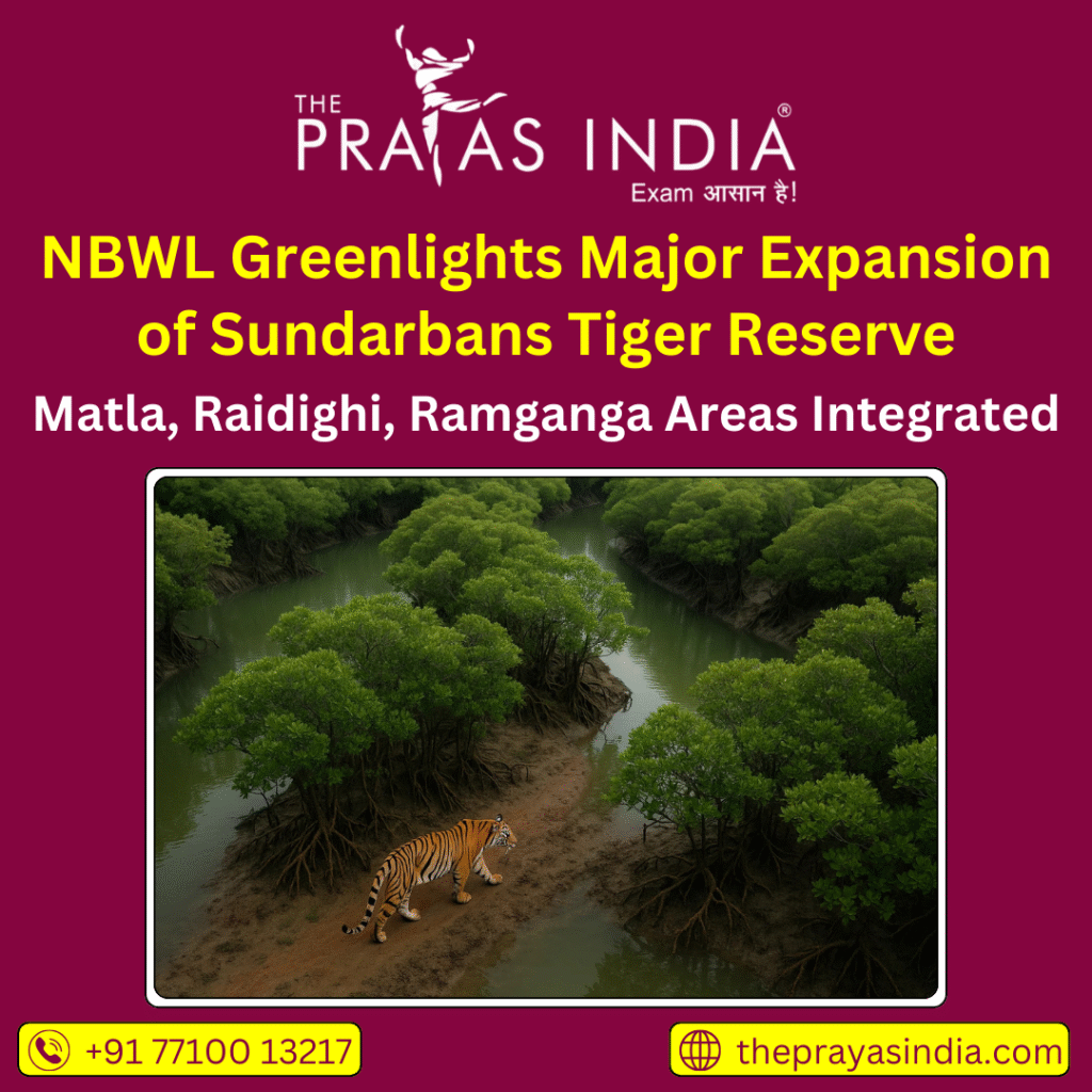 NBWL Greenlights Major Expansion of Sundarbans Tiger Reserve