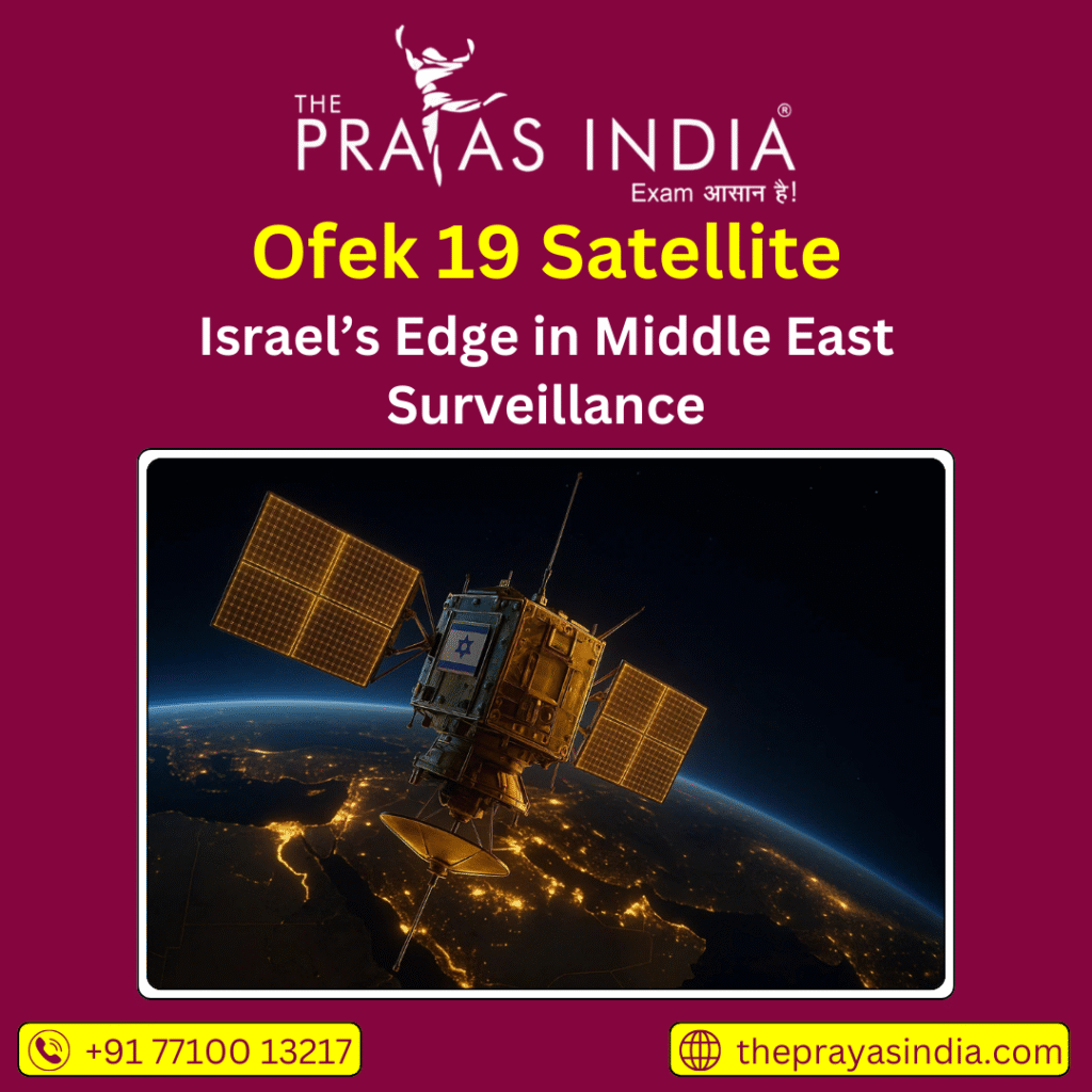 Ofek 19 Satellite: Israel’s Edge in Middle East Surveillance