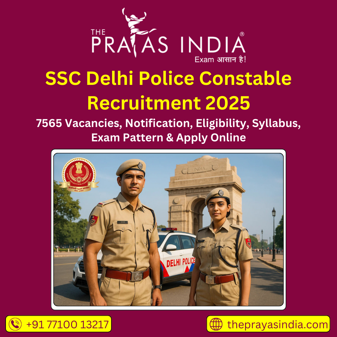 SSC Delhi Police Constable Recruitment 2025