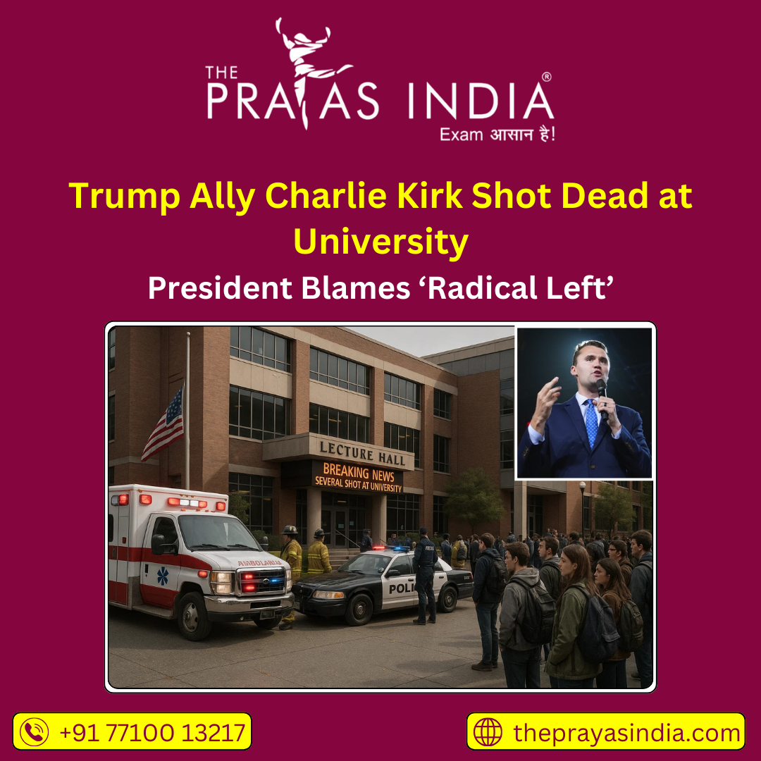 Trump Ally Charlie Kirk Shot Dead at University