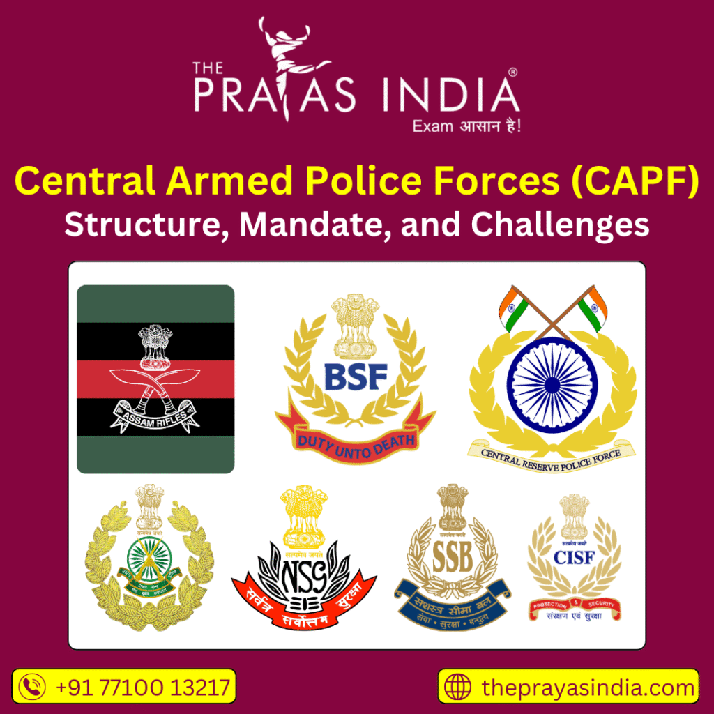 Central Armed Police Forces (CAPF)