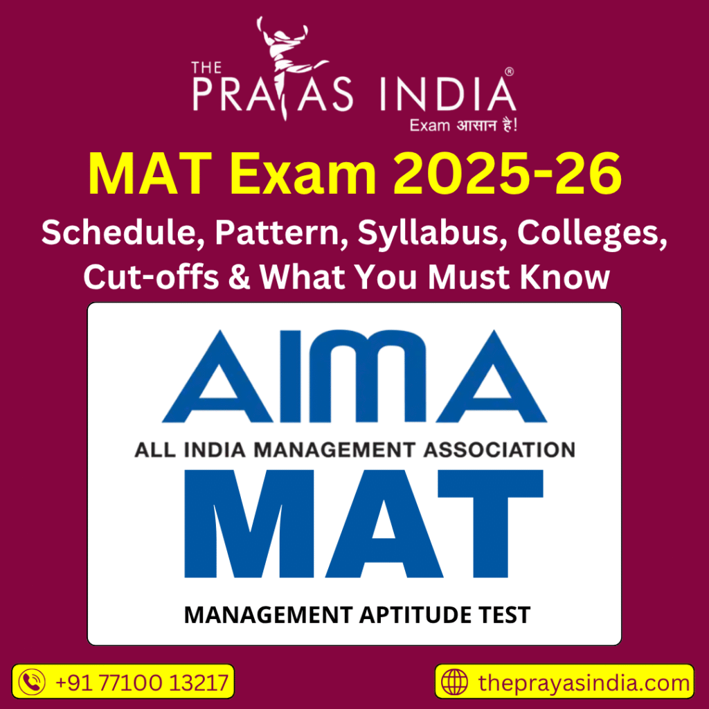MAT Exam 2025-26