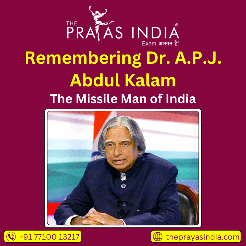 Remembering Dr. A.P.J. Abdul Kalam