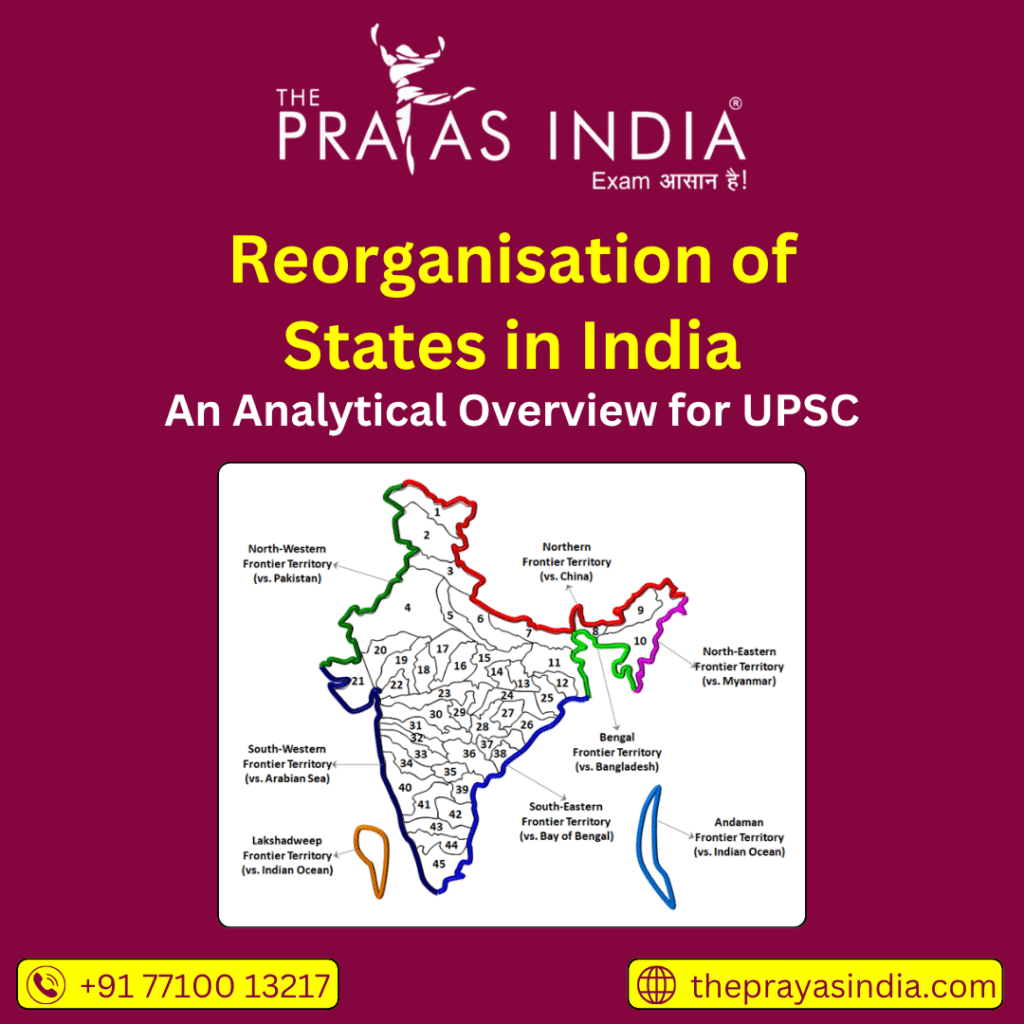 Reorganisation of States in India