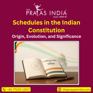 Schedules in the Indian Constitution