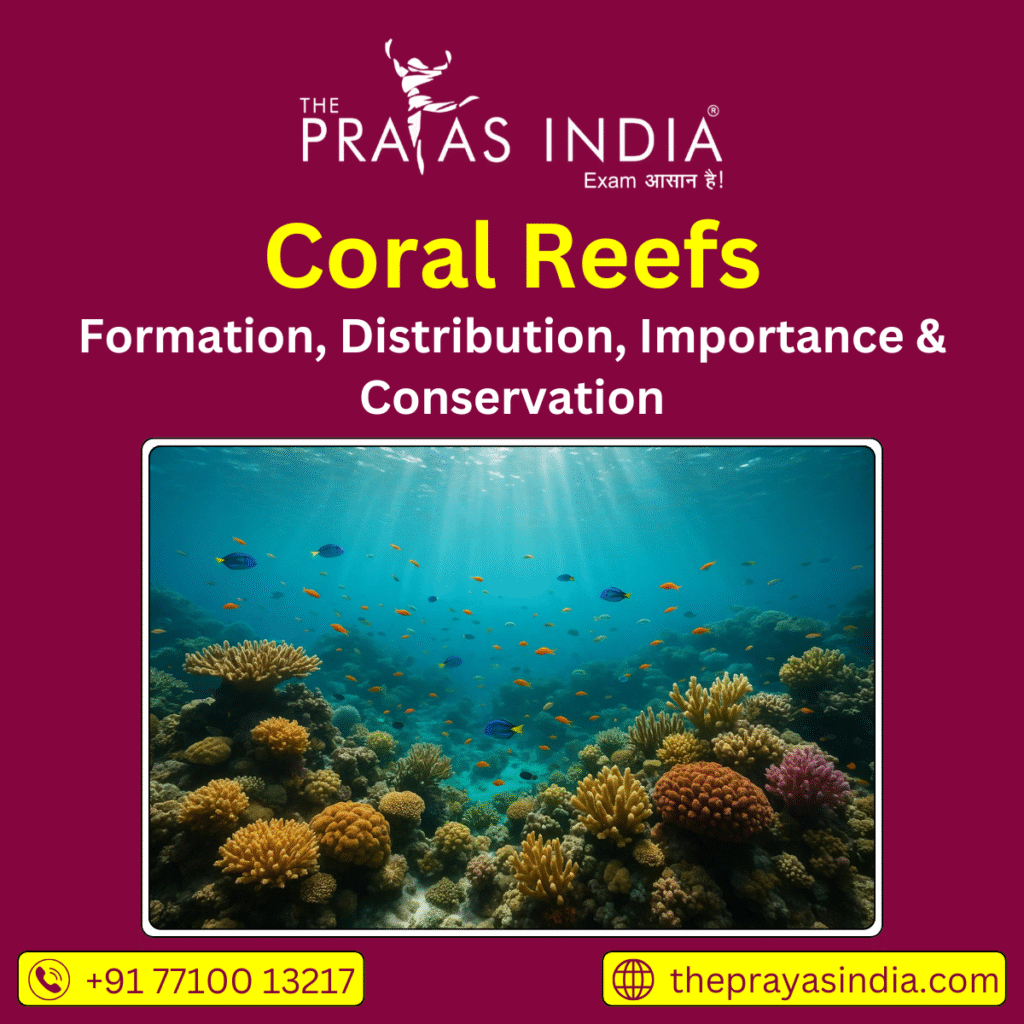 Coral Reefs - Formation, Distribution, Importance & Conservation