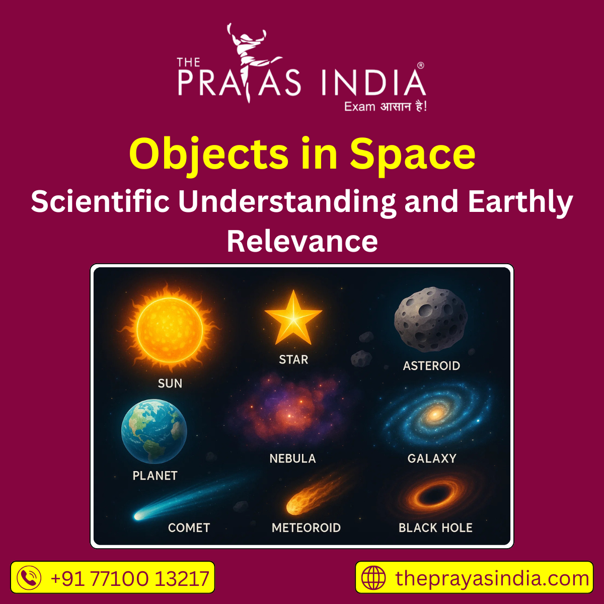 Objects in Space – The Prayas India
