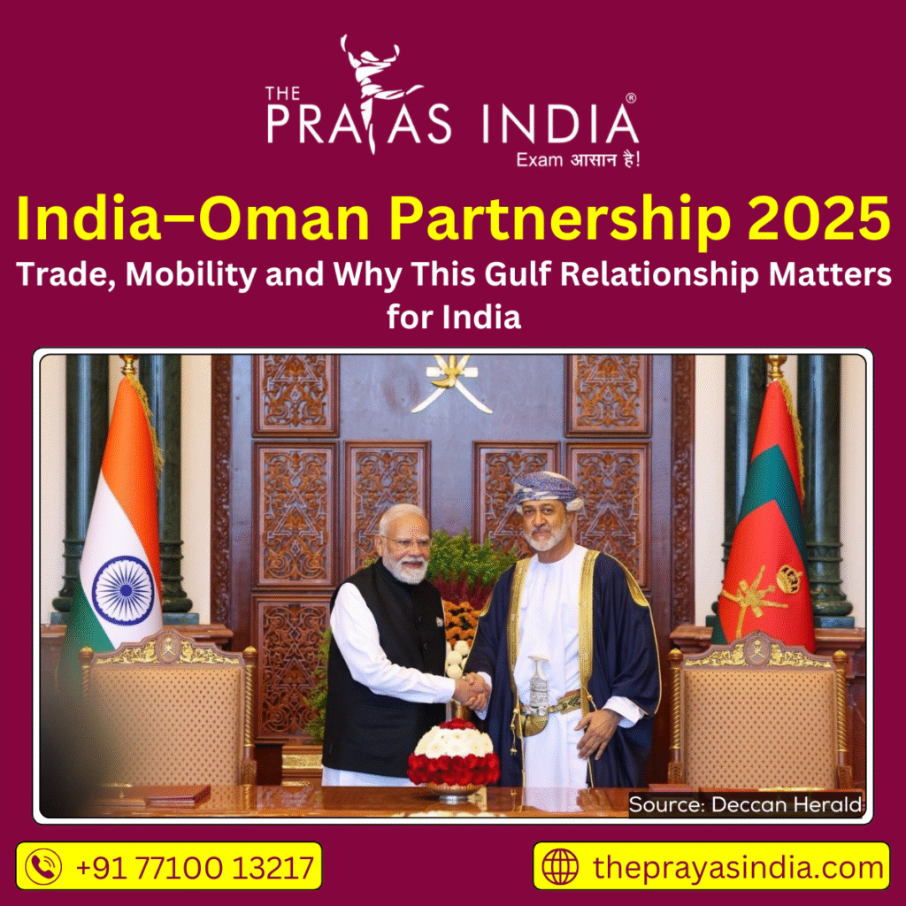 India–Oman Partnership 2025