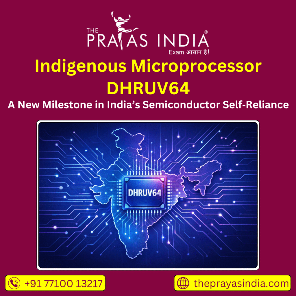 Indigenous Microprocessor DHRUV64