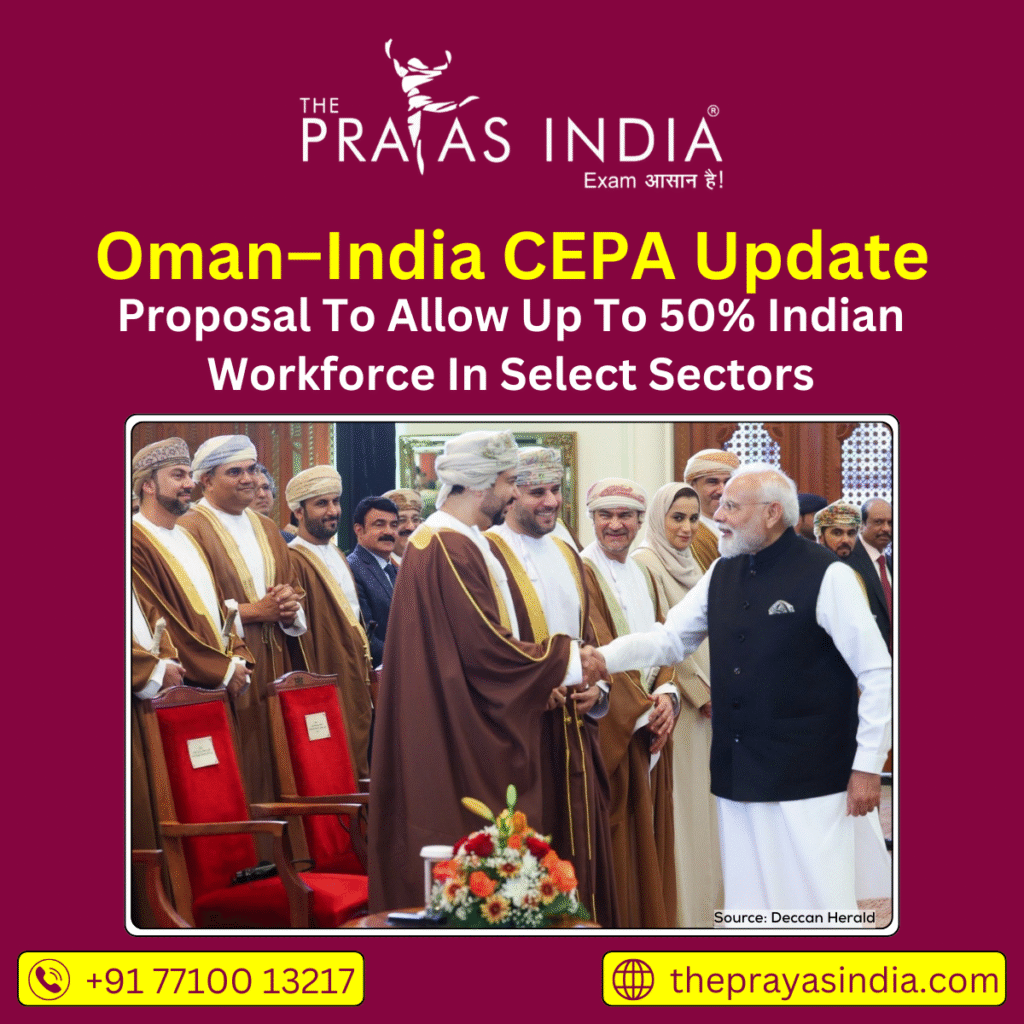 Oman–India CEPA Update