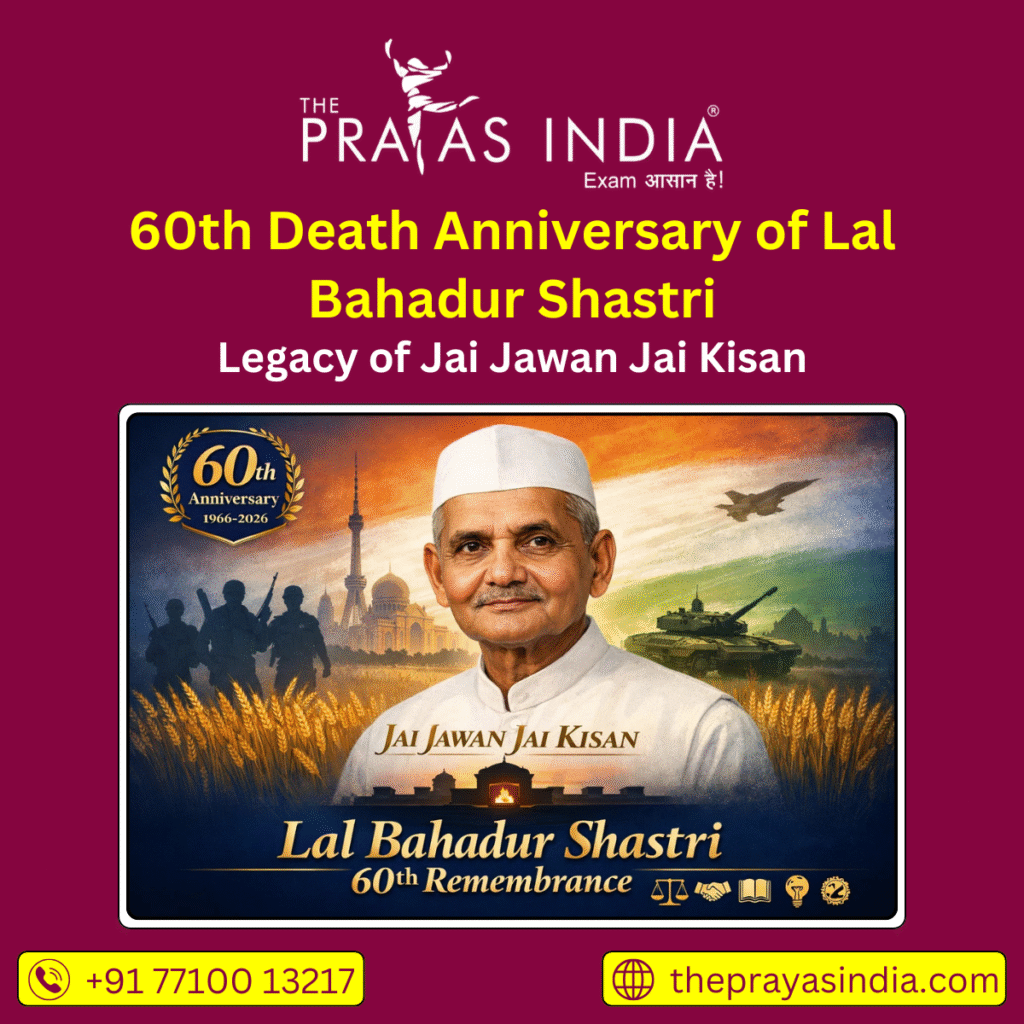 60th Death Anniversary of Lal Bahadur Shastri