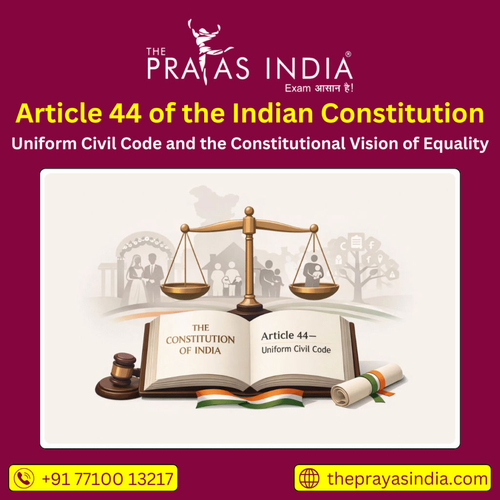 Article 44 of the Indian Constitution