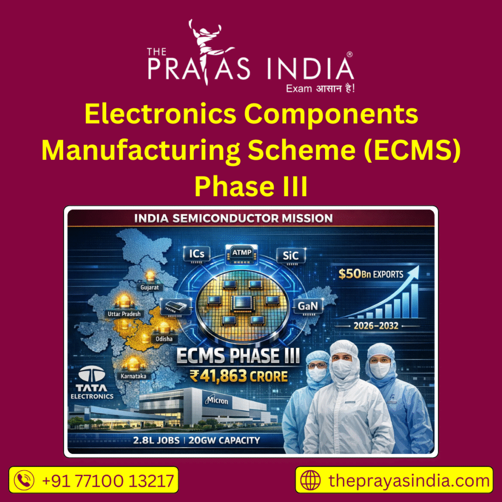Electronics Components Manufacturing Scheme (ECMS) Phase III