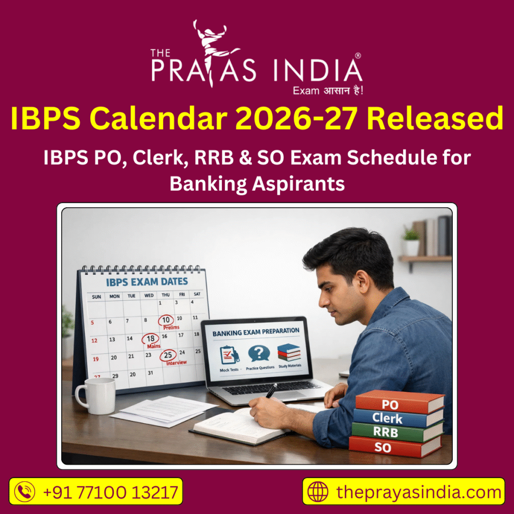 IBPS Calendar 2026-27 Released