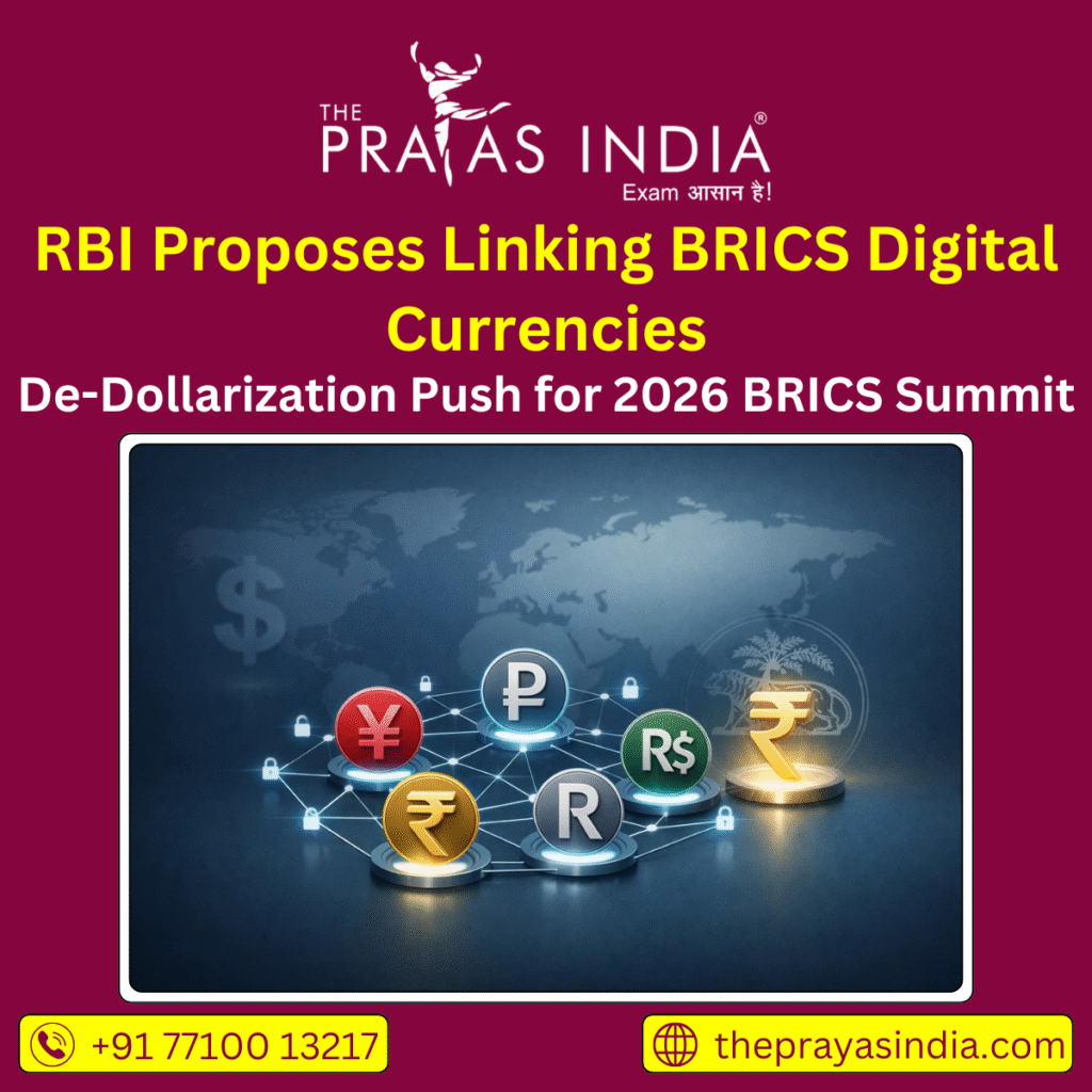 RBI Proposes Linking BRICS Digital Currencies