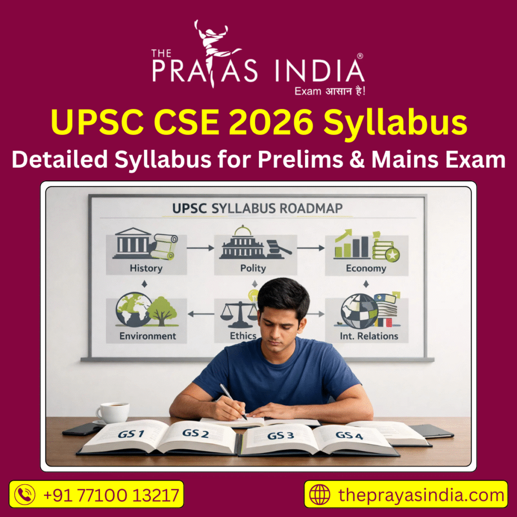 UPSC CSE 2026 Syllabus