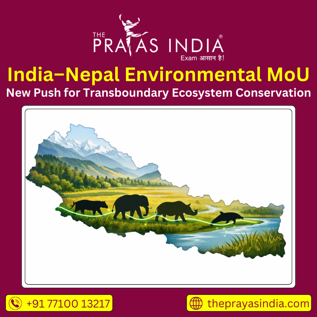 India–Nepal Environmental MoU