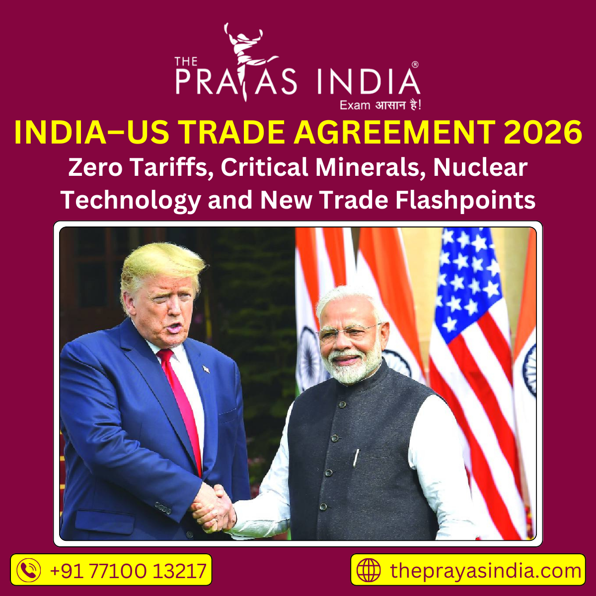India US Trade Agreement 2026 The Prayas India india-us-trade-agreement-2026-the-prayas-india