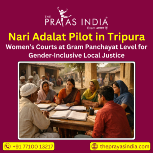 Nari Adalat Pilot in Tripura