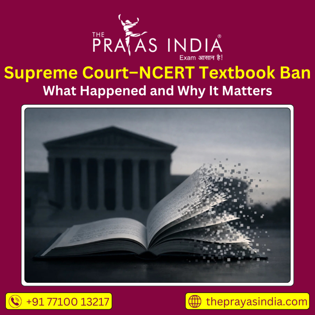 Supreme Court–NCERT Textbook Ban