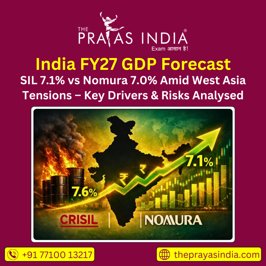 India FY27 GDP Forecast