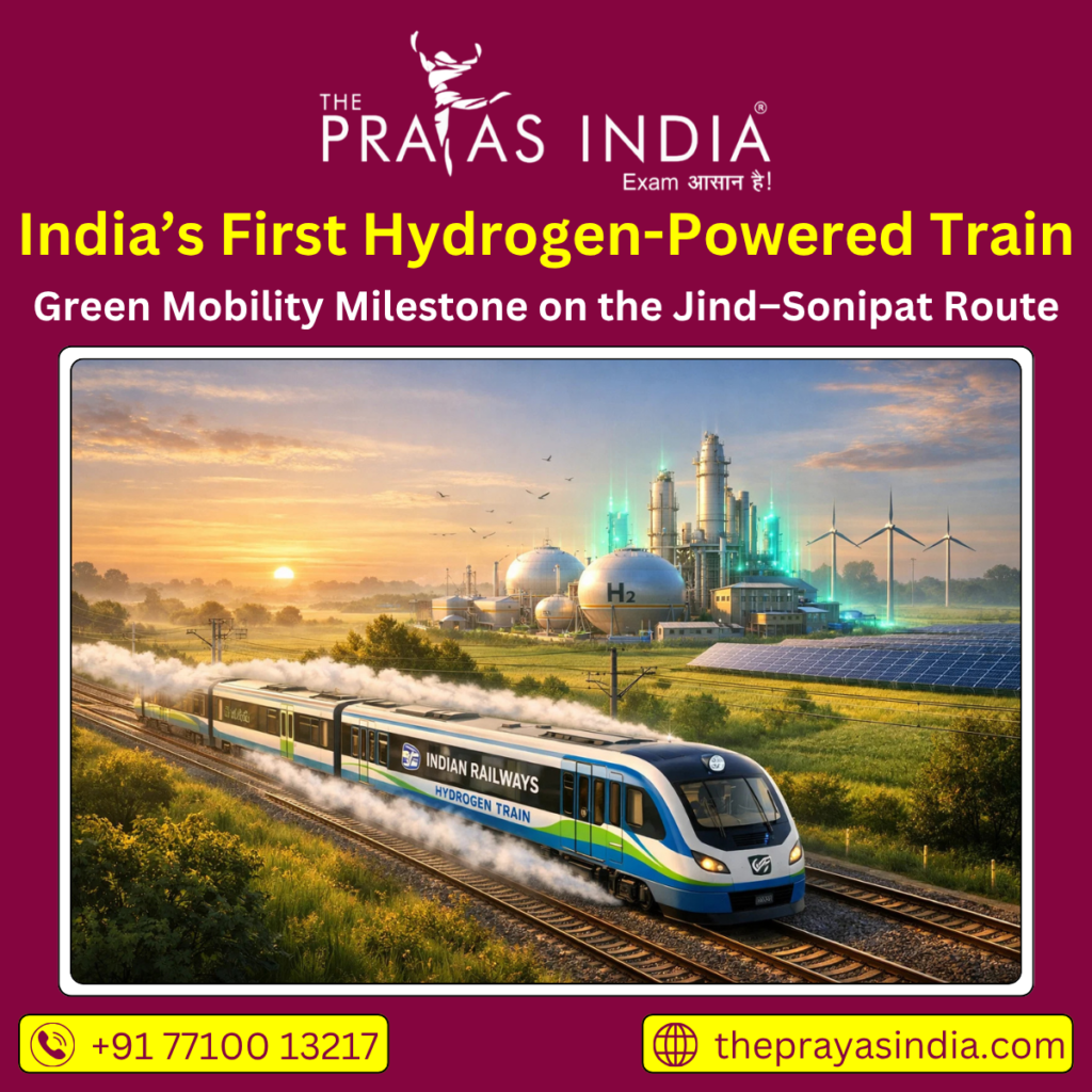 India’s First Hydrogen-Powered Train
