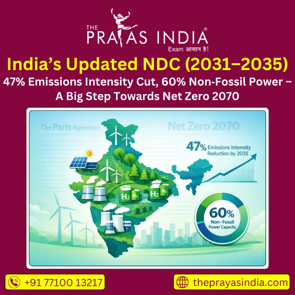 India’s Updated NDC (2031–2035)