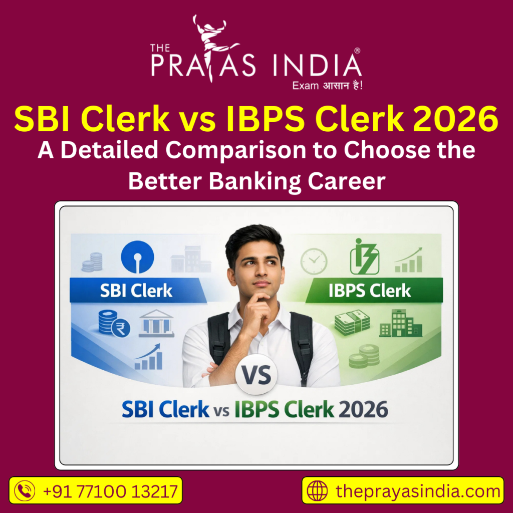 SBI Clerk vs IBPS Clerk 2026
