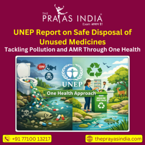 UNEP Report on Safe Disposal of Unused Medicines