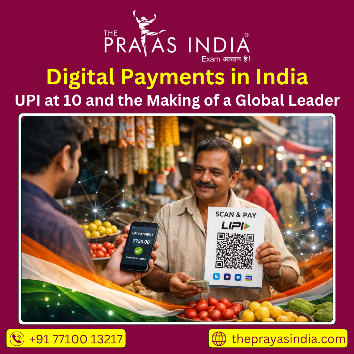 Digital Payments in India - The Prayas India