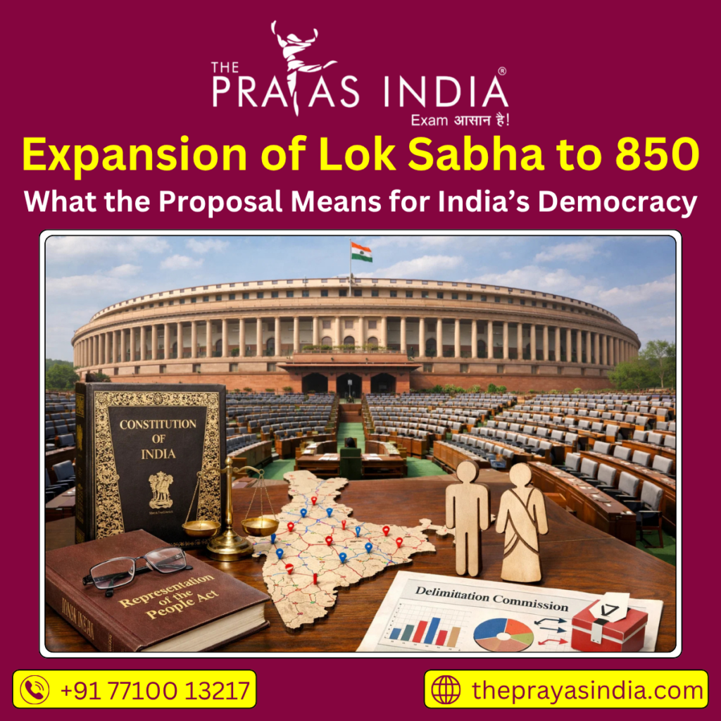 Expansion of Lok Sabha to 850