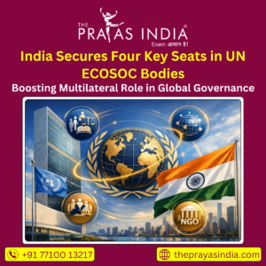 India Secures Four Key Seats in UN ECOSOC Bodies