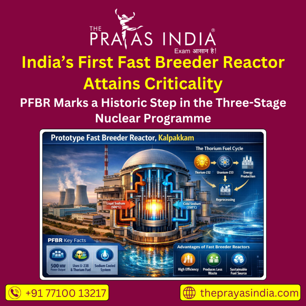 India’s First Fast Breeder Reactor Attains Criticality