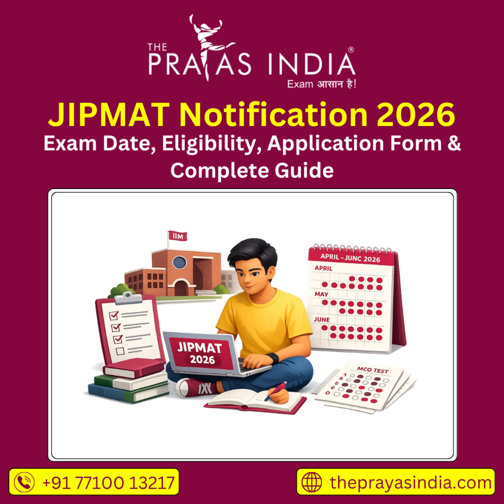 JIPMAT Notification 2026