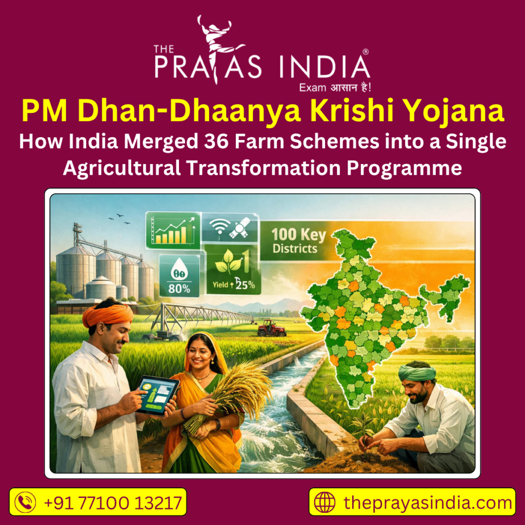 PM Dhan-Dhaanya Krishi Yojana